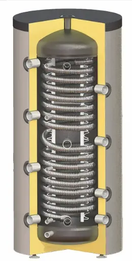 bufor c.o. kht hph 10 200l (klasa a, wężownica nierdzewna aisi 316l)